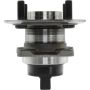 CENTRIC PARTS 407.44013E C-Tek Standard Hub and Bearing Assembly; With Integral ABS