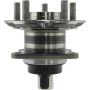 CENTRIC PARTS 407.44022E C-Tek Standard Hub and Bearing Assembly; With Integral ABS