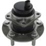 CENTRIC PARTS 407.45001E C-Tek Standard Hub and Bearing Assembly; With Integral ABS