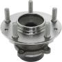 CENTRIC PARTS 407.45003E C-Tek Standard Hub and Bearing Assembly; With Integral ABS