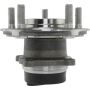 CENTRIC PARTS 407.45003E C-Tek Standard Hub and Bearing Assembly; With Integral ABS