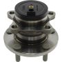 CENTRIC PARTS 407.45004 Centric Premium Hub and Bearing Assembly; With Integral ABS