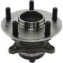 CENTRIC PARTS 407.48001E C-Tek Standard Hub and Bearing Assembly; With Integral ABS