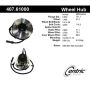 CENTRIC PARTS 407.61000 Centric Premium Hub and Bearing Assembly; With Integral ABS