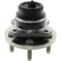 CENTRIC PARTS 407.61000E C-Tek Standard Hub and Bearing Assembly; With Integral ABS