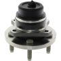 CENTRIC PARTS 407.61000E C-Tek Standard Hub and Bearing Assembly; With Integral ABS