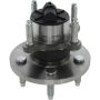 CENTRIC PARTS 407.61001E C-Tek Standard Hub and Bearing Assembly; With Integral ABS