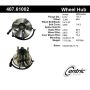 CENTRIC PARTS 407.61002 Centric Premium Hub and Bearing Assembly; With Integral ABS