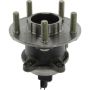 CENTRIC PARTS 407.61007 Centric Premium Hub and Bearing Assembly; With Integral ABS