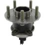 CENTRIC PARTS 407.61007 Centric Premium Hub and Bearing Assembly; With Integral ABS