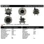 CENTRIC PARTS 407.61011 Centric Premium Hub and Bearing Assembly; With Integral ABS