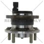 CENTRIC PARTS 407.61011 Centric Premium Hub and Bearing Assembly; With Integral ABS