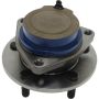 CENTRIC PARTS 407.62004 Centric Premium Hub and Bearing Assembly; With Integral ABS