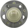 CENTRIC PARTS 407.62009E C-Tek Standard Hub and Bearing Assembly; With Integral ABS