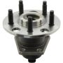 CENTRIC PARTS 407.62010E C-Tek Standard Hub and Bearing Assembly; With Integral ABS
