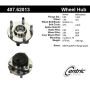 CENTRIC PARTS 407.62013 Centric Premium Hub and Bearing Assembly; With Integral ABS