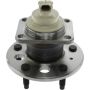 CENTRIC PARTS 407.62014E C-Tek Standard Hub and Bearing Assembly; With Integral ABS