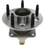 CENTRIC PARTS 407.62014E C-Tek Standard Hub and Bearing Assembly; With Integral ABS