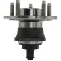 CENTRIC PARTS 407.62016E C-Tek Standard Hub and Bearing Assembly; With Integral ABS
