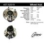 CENTRIC PARTS 407.62019 Centric Premium Hub and Bearing Assembly; With Integral ABS