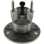 CENTRIC PARTS 407.62021E C-Tek Standard Hub and Bearing Assembly; With Integral ABS