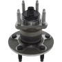 CENTRIC PARTS 407.62027E C-Tek Standard Hub and Bearing Assembly; With Integral ABS