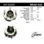 CENTRIC PARTS 407.62028 Centric Premium Hub and Bearing Assembly; With Integral ABS