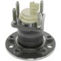 CENTRIC PARTS 407.62031E C-Tek Standard Hub and Bearing Assembly; With Integral ABS