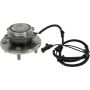 CENTRIC PARTS 407.63002 Centric Premium Hub and Bearing Assembly; With Integral ABS
