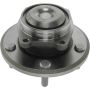 CENTRIC PARTS 407.63002E C-Tek Standard Hub and Bearing Assembly; With Integral ABS