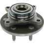 CENTRIC PARTS 407.65001E C-Tek Standard Hub and Bearing Assembly; With Integral ABS