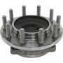 CENTRIC PARTS 407.65004E C-Tek Standard Hub and Bearing Assembly; With Integral ABS