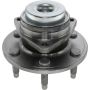 CENTRIC PARTS 407.66001E C-Tek Standard Hub and Bearing Assembly; With Integral ABS
