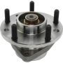 CENTRIC PARTS 407.66002E C-Tek Standard Hub and Bearing Assembly; With Integral ABS