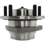 CENTRIC PARTS 407.66002E C-Tek Standard Hub and Bearing Assembly; With Integral ABS