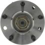 CENTRIC PARTS 407.66002E C-Tek Standard Hub and Bearing Assembly; With Integral ABS