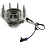 CENTRIC PARTS 407.66004 Centric Premium Hub and Bearing Assembly; With Integral ABS