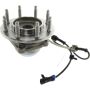 CENTRIC PARTS 407.66004E C-Tek Standard Hub and Bearing Assembly; With Integral ABS