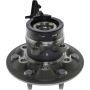 CENTRIC PARTS 407.66011E C-Tek Standard Hub and Bearing Assembly; With Integral ABS