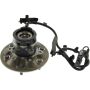 CENTRIC PARTS 407.66014 Centric Premium Hub and Bearing Assembly; With Integral ABS