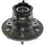 CENTRIC PARTS 407.66014E C-Tek Standard Hub and Bearing Assembly; With Integral ABS