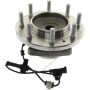 CENTRIC PARTS 407.66017E C-Tek Standard Hub and Bearing Assembly; With Integral ABS