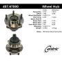 CENTRIC PARTS 407.67000 Centric Premium Hub and Bearing Assembly; With Integral ABS