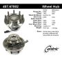CENTRIC PARTS 407.67002 Centric Premium Hub and Bearing Assembly; With ABS Sensor Wire