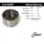 CENTRIC PARTS 410.62000 Centric Premium Wheel Bearing and Race Set