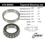 CENTRIC PARTS 410.66004 Centric Premium Wheel Bearing and Race Set