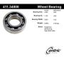 CENTRIC PARTS 411.34000 Centric Premium Axle Shaft Bearing Single Row