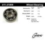 CENTRIC PARTS 411.41000 Centric Premium Axle Shaft Bearing Single Row