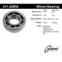CENTRIC PARTS 411.42004 Centric Premium Axle Shaft Bearing Single Row