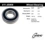 CENTRIC PARTS 411.45000 Centric Premium Axle Shaft Bearing Single Row